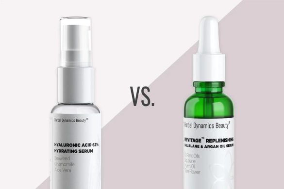 Serum Vs. Oil, What the Difference