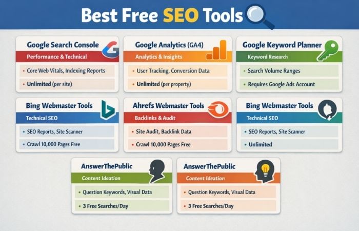 Best Free SEO Tools