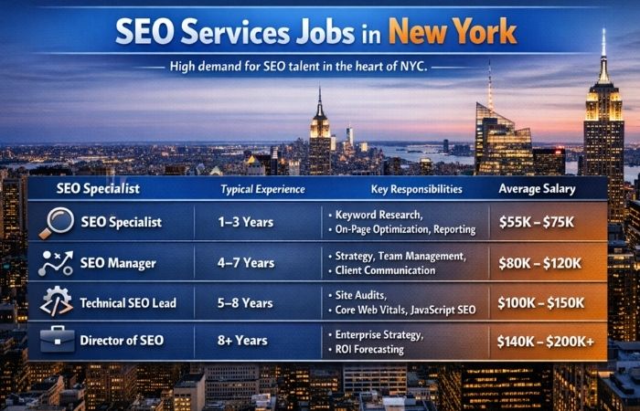 SEO Services Jobs in NewYork